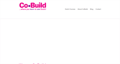 Desktop Screenshot of cobuild.nl