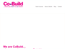 Tablet Screenshot of cobuild.nl